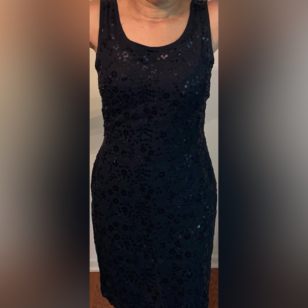 Ladies Size 8 Black Cocktail Dress by Next Collection